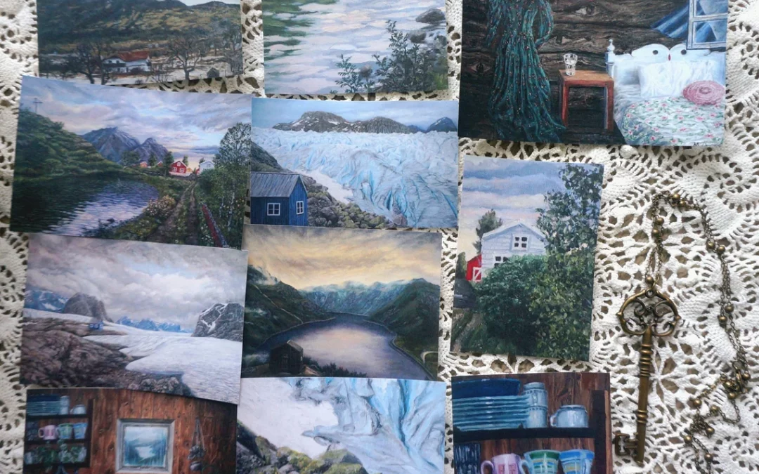 Vintage stickers for scrapbooking