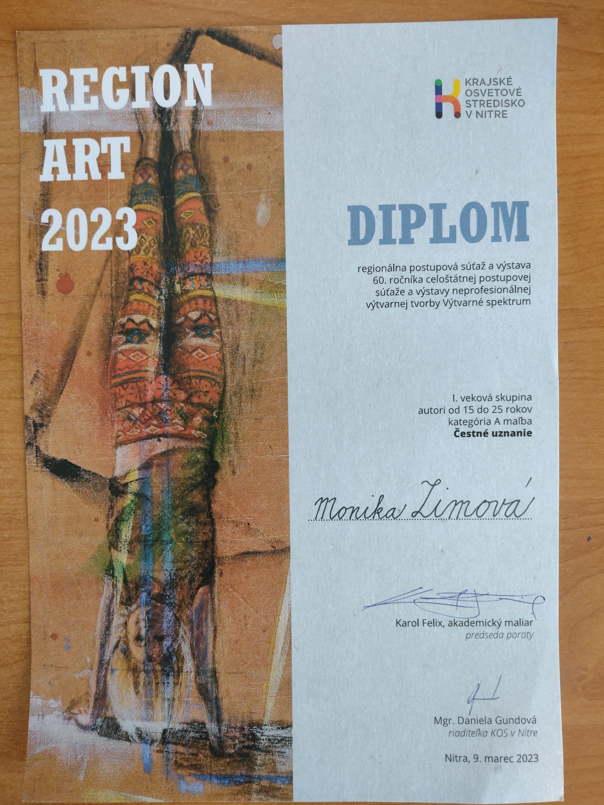 Diplom Region Art